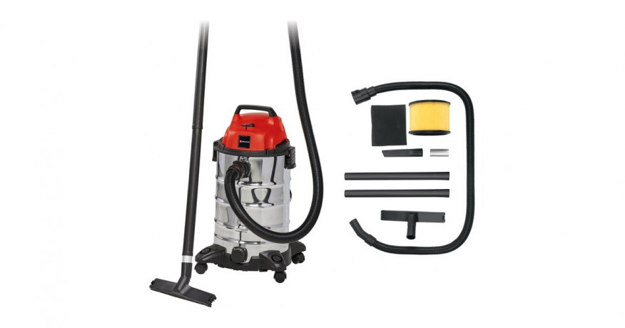 Einhell Einhell Nass-/Trockensauger TC-VC 1930 S rot/silber  rot/silber Пылесос для влажной и сухой уборки Einhell TC-VC 1930 S красный/серебристый