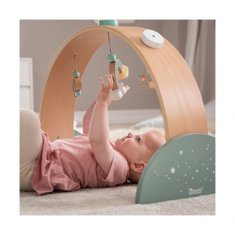 howa Spielbogen Baby Gym aus Holz space Игровая арка Baby Gym из дерева космос
