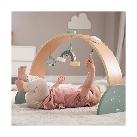 howa Spielbogen Baby Gym aus Holz space Игровая арка Baby Gym из дерева космос
