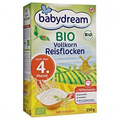 babydream Bio Vollkorn Reisflocken 250 г
