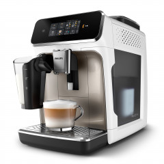 Philips Philips Kaffeevollautomat EP2333/40 2300 Series, 4 Kaffeespezialitaten, mit LatteGo-Milchsystem, Weiss und Chrom  Полностью автоматическая кофемашина Philips EP2333/40 серии 2300, 4 сорта кофе, с молочной системой LatteGo, белый и хром