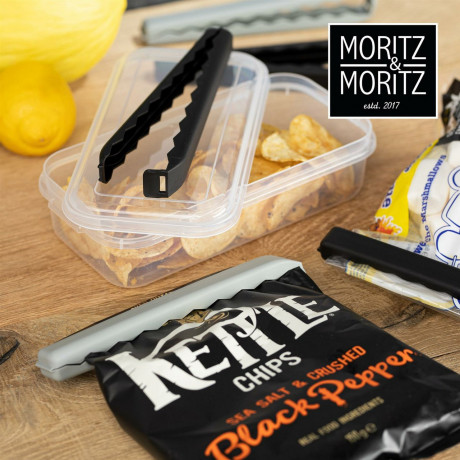 Moritz & Moritz Moritz & Moritz  Verschlussclips 5-tlg. Kitchen grau Зажимные скобы Moritz &amp; Moritz 5 шт. Кухня