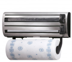 Kucchenprofi KUcCHENPROFI Wandrollenhalter TRIO schwarz/ silber K=CHENPROFI настенный держатель для рулонов TRIO