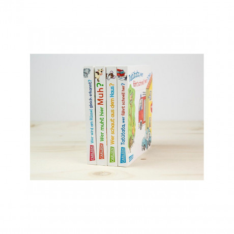 Carlsen Verlag Wer muht hier Muh? Die ... Kuh!: Grossausgabe Кто здесь мычит? ... Корова !: Большое издание