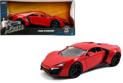 Jada Fast  Furious Lykan Hypersport 1:24 Fast Furious Lykan Hypersport 1:24