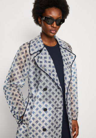 Tommy Hilfiger Trenchcoat blue coast плащ голубое побережье