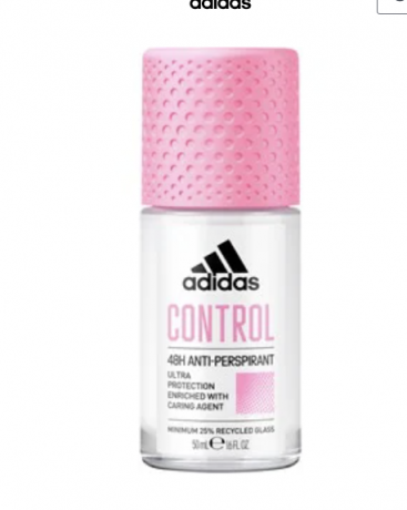 adidas Female Сontrol Roll-On, Адидас Дезодорант Шариковый для женщин, 50 мл