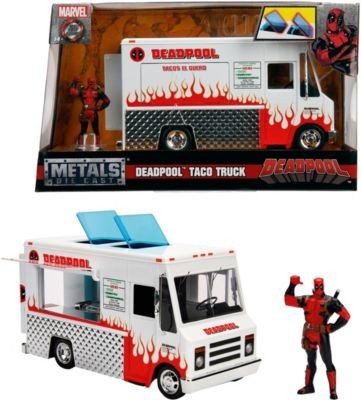 Jada Marvel Deadpool Foodtruck 1:24 Грузовик с едой Marvel Deadpool 1:24
