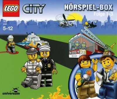 LEGO CD LEGO City Horspielbox  1-3 Компакт-диск LEGO City аудиоплеер 1-3
