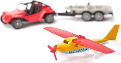 SIKU SIKU Super 1696 Buggy mit Sportflugzeug Багги SIKU Super 1696 со спортивным самолетом