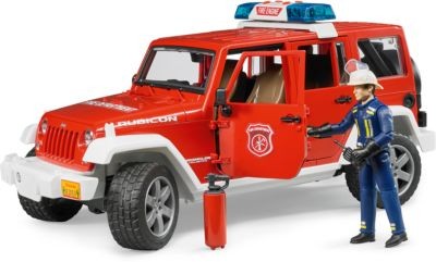 Bruder Bruder 02528 Jeep Wrangler Feuerwehr Einsatzfahrzeug Brother 02528 Jeep Wrangler Пожарная машина скорой помощи