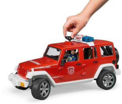Bruder Bruder 02528 Jeep Wrangler Feuerwehr Einsatzfahrzeug Brother 02528 Jeep Wrangler Пожарная машина скорой помощи