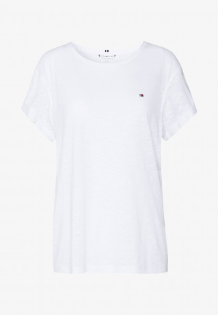 Tommy Hilfiger RELAXED Print T-shirt white RELAXED Футболка с принтом белый