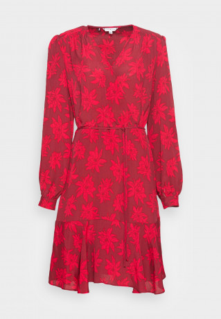 Tommy Hilfiger KNEE DRESS  Day dress mid scale / pink splendor ПЛАТЬЕ НА КОЛЕНАХ Повседневное платье средняя гамма / розовое великолепие