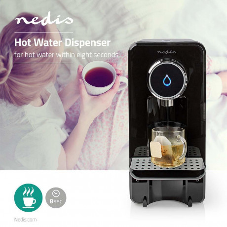 Nedis Wasserkocher Heisswasserspender, 2,5 l, 2600 W, kochendes Wasser in 5-10 Sekunden  Диспенсер для чайника Nedis, 2,5 л, 2600 Вт, закипание за 5-10 секунд