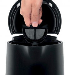 Tefal Tefal Wasserkocher KO2008 Principio Select, 1,7 l, 2400 W, Automatischer Ein-/Ausschalter, Antikalk-Filter, schwarz Matt  Чайник Tefal KO2008 Principio Select, 1,7 л, 2400 Вт, автоматическое включение/выключение, фильтр против накипи, матовый черный