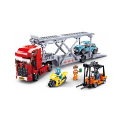 Sluban Autotransporter (542 Teile) Автовоз (542 детали)