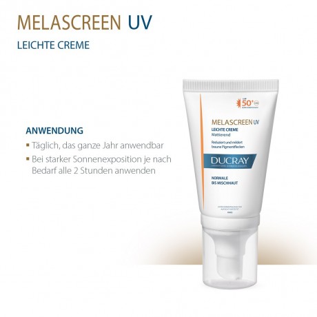 Ducray MELASCREEN Photoaging UV Cr.leicht SPF 50+  MELASCREEN Photoaging UV Cr.light SPF 50+