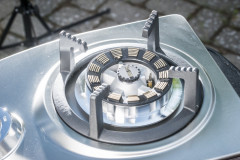 HOTWOK HOTWOK Gaskocher, Wokbrenner "Hot Wok Silver-Line" 4,5 kW Gasbrenner aus Edelstahl  Газовая плита HOTWOK, горелка вок &amp;quot;Hot Wok Silver-Line&amp;quot; Газовая горелка 4,5 кВт из нержавеющей стали