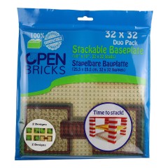 Open Bricks OPEN BRICKS Bauplatten Duo Pack Farm Kreuzung OPEN BRICKS Строительные панели Duo Pack Farm Junction