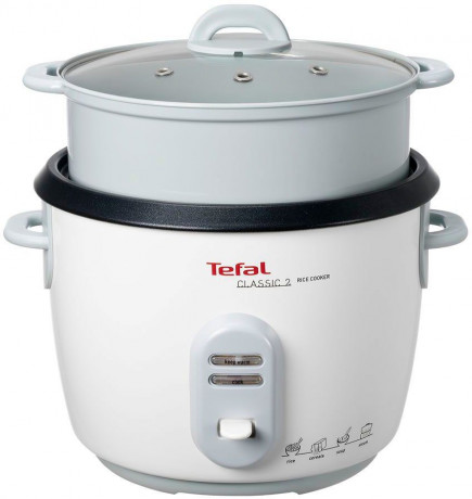 Tefal Tefal Reiskocher RK1011, 600 W, 10 Tassen Kapazitat (5 L), automatische Warmhaltefunktion, Dampfkorb  Рисоварка Tefal RK1011, 600 Вт, вместимость 10 чашек (5 л), функция автоматического поддержания тепла, паровая корзина