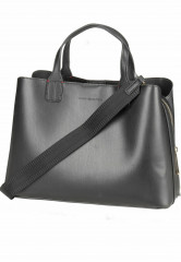 Tommy Hilfiger ICONIC SATCHEL Handbag black ICONIC SATCHEL Сумочка черный