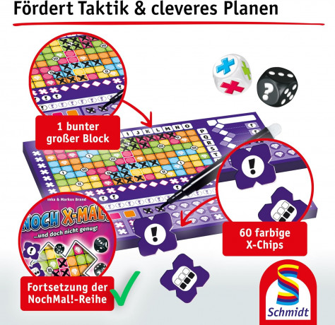 Schmidt Spiele 49481 Noch X-Mal! Игра 8+