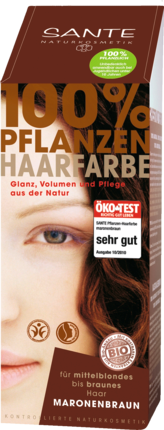 Sante Pflanzenhaarfarbe Maronenbraun Натуральная краска для волос Maronenbraun