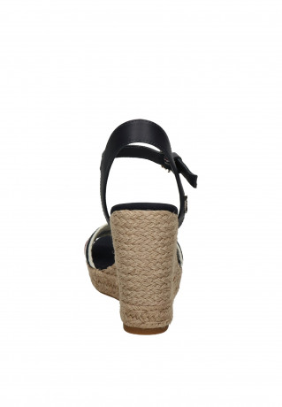 Tommy Hilfiger CORPORATE  High heeled sandals blauw CORPORATE Босоножки на высоком каблуке синий и белый