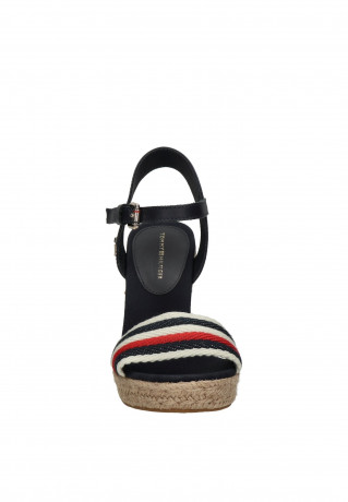 Tommy Hilfiger CORPORATE  High heeled sandals blauw CORPORATE Босоножки на высоком каблуке синий и белый