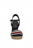 Tommy Hilfiger CORPORATE  High heeled sandals blauw CORPORATE Босоножки на высоком каблуке синий и белый