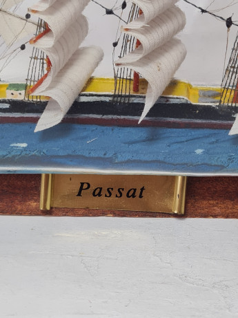 Passat Парусник в бутылке, 24 x 10,5 см, Германия, 1970-80гг.