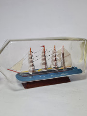 Passat Парусник в бутылке, 24 x 10,5 см, Германия, 1970-80гг.