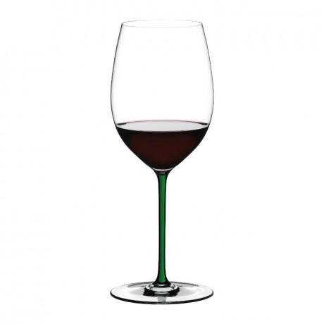 Riedel Riedel Fatto a Mano - grun Cabernet / Merlot Glas 625 ccm / h: 25 cm Riedel Fatto a Mano - зеленый бокал Каберне / Мерло 625 см3 / высота: 25 см