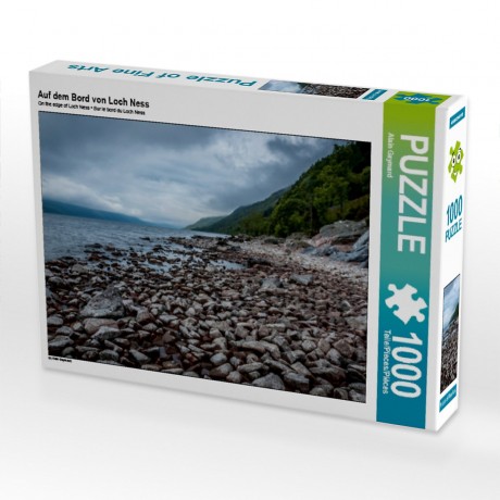 CALVENDO Puzzle CALVENDO Puzzle Auf dem Bord von Loch Ness Пазл CALVENDO Puzzle На берегу озера Лох-Несс