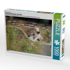 CALVENDO Puzzle CALVENDO Puzzle Emotionale Momente: Der Wolf. Пазл CALVENDO Пазл Эмоциональные моменты: Волк.