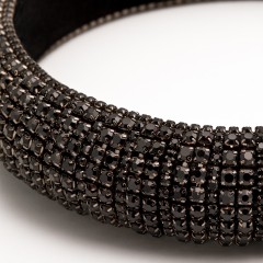 Filippa Firenze Bagatelle Babe Funkelnder Kristall Haarreif Schwarz Bagatelle Babe повязка на голову со сверкающими кристаллами