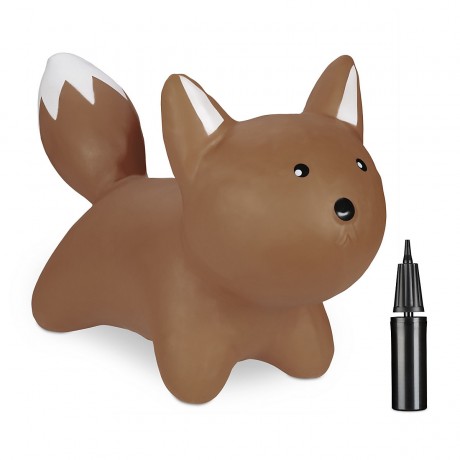 relaxdays Hupftier Fuchs in Braun Копытная лиса в коричневом цвете