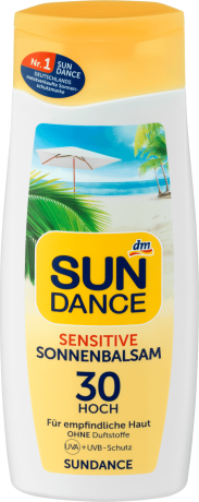 SUNDANCE Sonnenbalsam Sensitiv Солнцезащитный бальзам чувствительный LSF 30, 200 мл