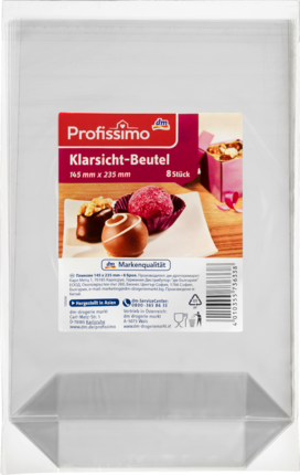 Profissimo прозрачный мешок, 8 шт