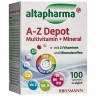 altapharma A-Z Depot Multivitamin + Mineral Витаминно-Минеральный комплекс в таблетках с витаминами и минералами 100 шт.