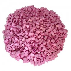 LEGO LEGO 1x2 Steine Rosa - 1000 Stuck - Pink brick mix LEGO 1x2 кирпичи розовые - 1000 штук - Розовый кирпичный микс