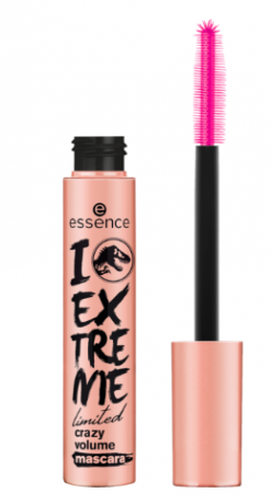 essence cosmetics Jurassic World I LOVE EXTREME limited crazy volume mascara, Эссенс Ограниченный выпуск Мир Юрского периода Тушь для ресниц  для объема, черная 