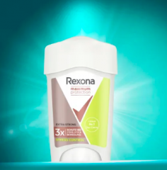 Rexona  Antitranspirant Deocreme Maximum Protection Stress Control, 45 ml Крем-дезодорант-антиперспирант Максимальная защита Stress Control, 45 мл