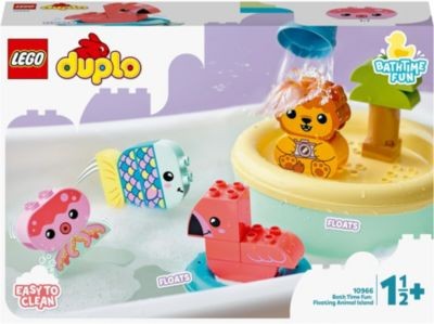 LEGO LEGO DUPLO 10966 Badewannenspass: Schwimmende Tierinsel LEGO DUPLO 10966 Веселье в ванне: плавучий остров животных