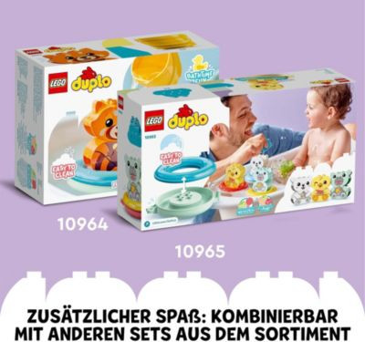 LEGO LEGO DUPLO 10966 Badewannenspass: Schwimmende Tierinsel LEGO DUPLO 10966 Веселье в ванне: плавучий остров животных