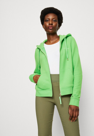 Tommy Hilfiger 1985 ZIP HOODIE Zip-up sweatshirt spring lime 1985 ZIP HOODIE Толстовка на молнии весенняя известь