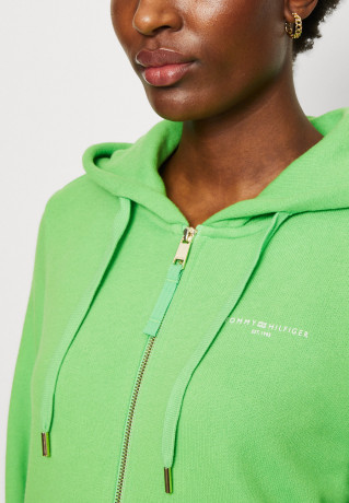 Tommy Hilfiger 1985 ZIP HOODIE Zip-up sweatshirt spring lime 1985 ZIP HOODIE Толстовка на молнии весенняя известь