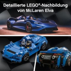 LEGO LEGO Speed Champions 76902 McLaren Elva LEGO Speed ??Champions 76902 McLaren Эльва