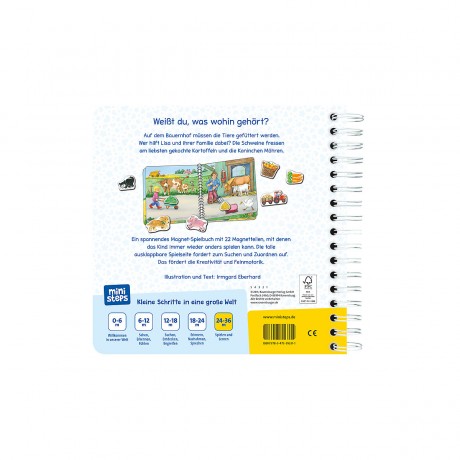 Ravensburger ministeps® Wer futtert wen? ministeps® Кто кого кормит?